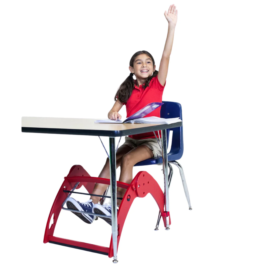 My child is in 1st grade, is the KINNEBAR Foot Swing adjustable?